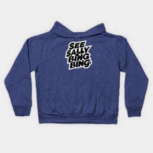 SEE SALLY BINGE Kids Hoodie